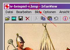 Dateiendung in der Bilddatei ist .bmp
