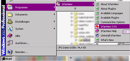 IrfanView starten